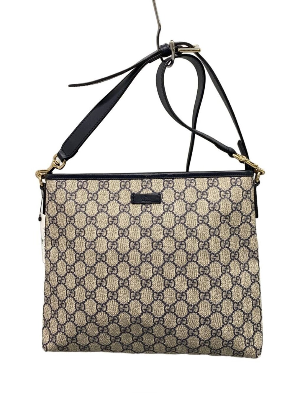 Gucci Shoulder Bag GG Plus Navy Blue All over
